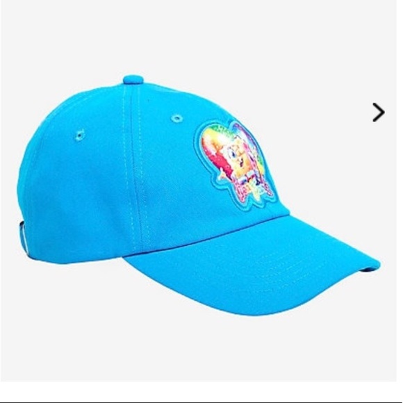 NWT Spongebob x Lisa Fank: Rare ? Vintage Blue Snap Back Hat
